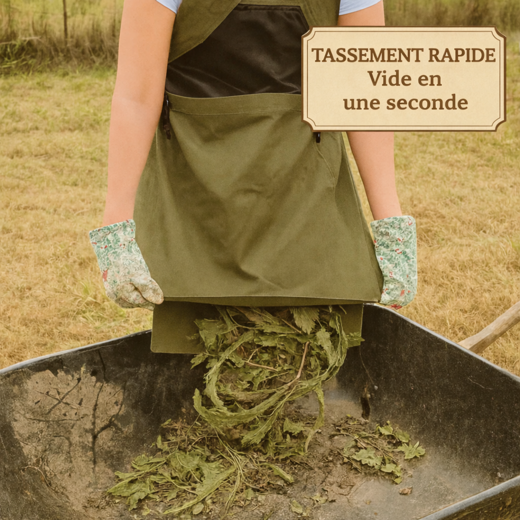 Tablier Sedo - Système de Récolte en 1 Seconde