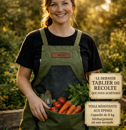Tablier Sedo - Système de Récolte en 1 Seconde